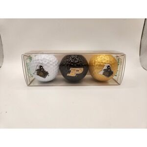 Enjoy Life Purdue University Pack Of 3 Golf Balls New In Package 2006